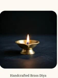 Handcrafted Brass Diya