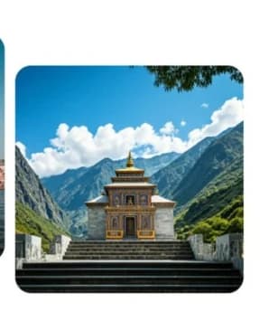 Himalayan temple pilgrimage